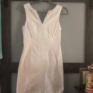 White Lilly Pulitzer shift dress
